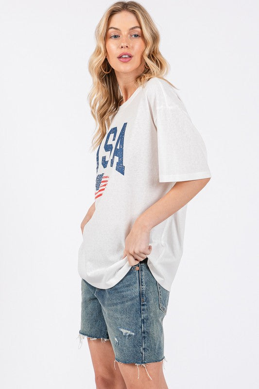 USA Flag Tee