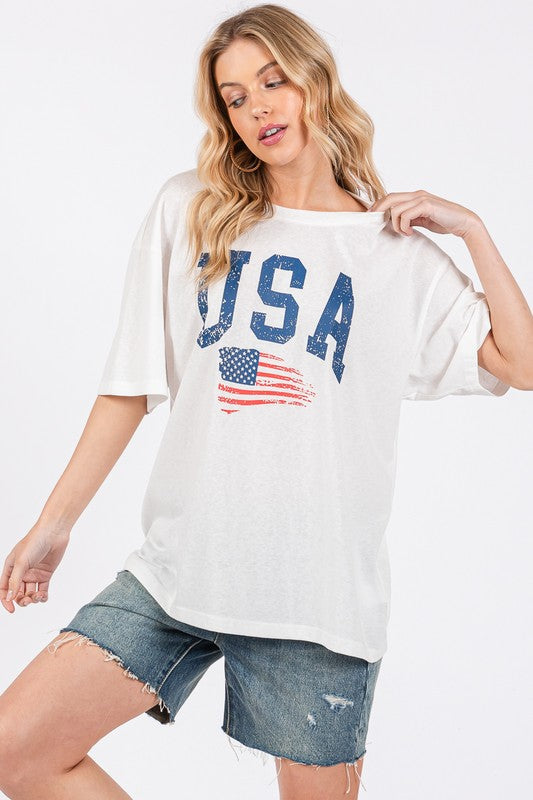 USA Flag Tee