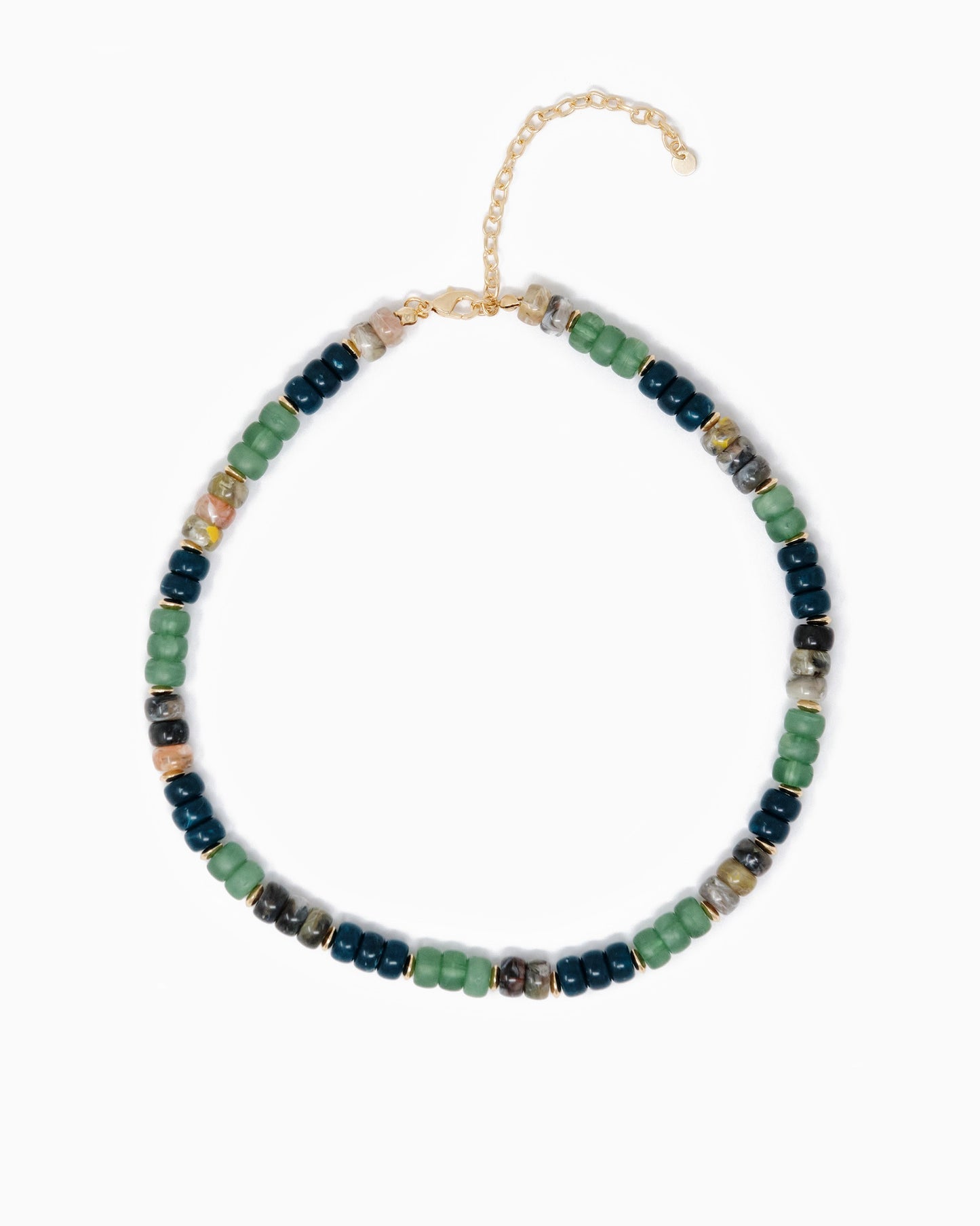 Multi Colored Beaded Necklace