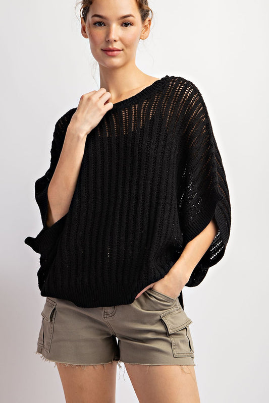 Loose Fit Dolman Sweater