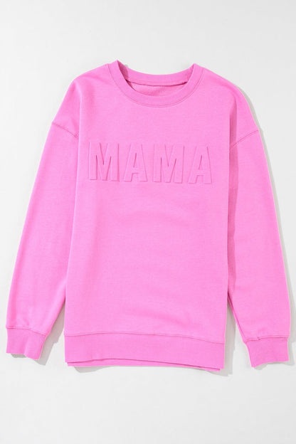 Mama Embossed Sweatshirt