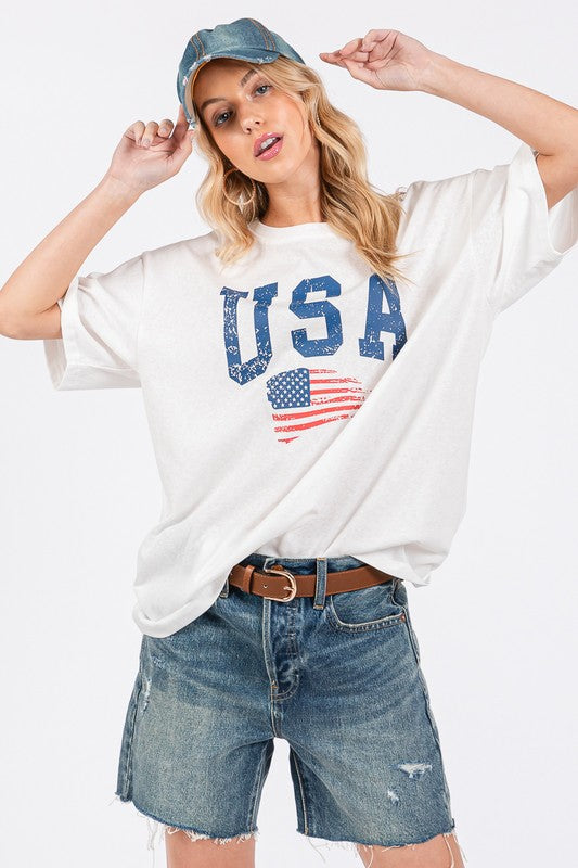 USA Flag Tee