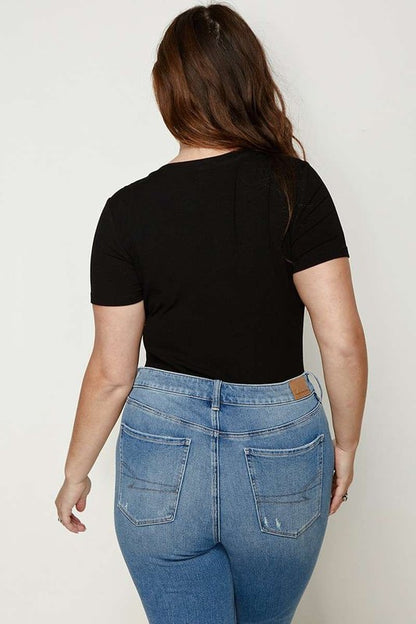 Button Down Bodysuit