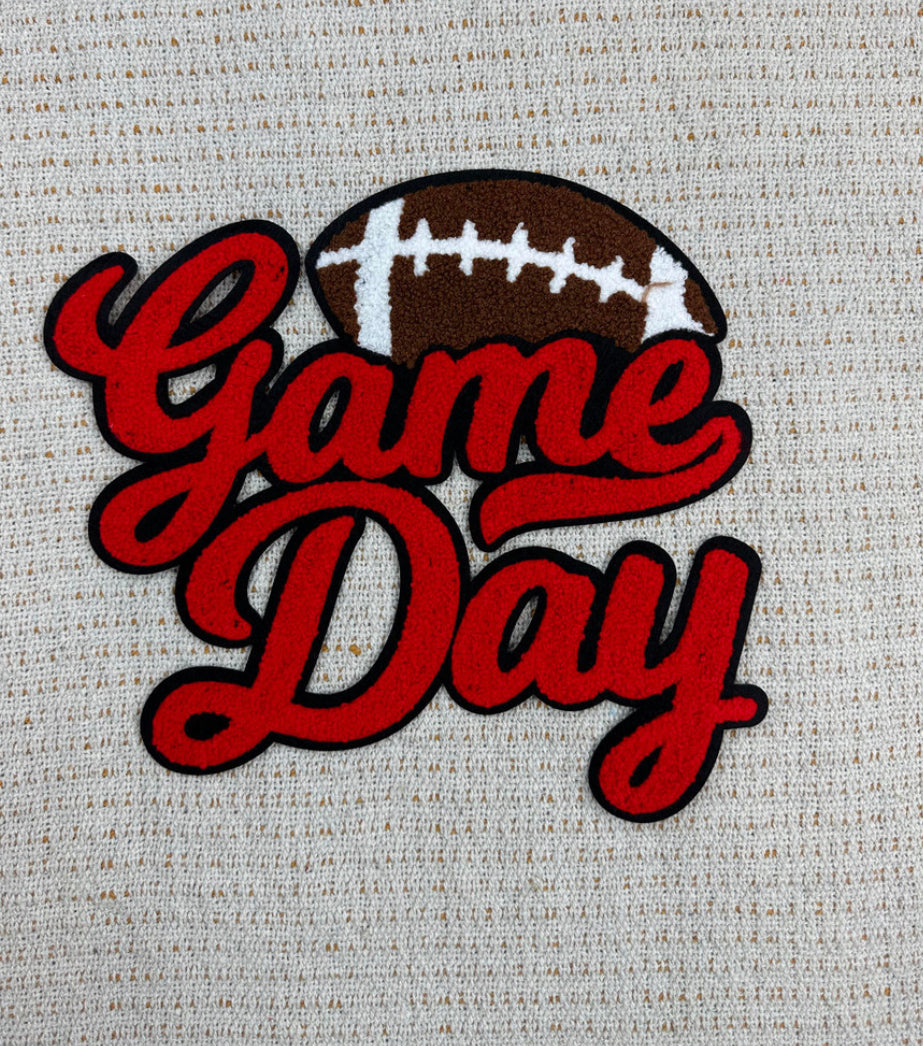 Game Day Chenille Patch Pre-Order