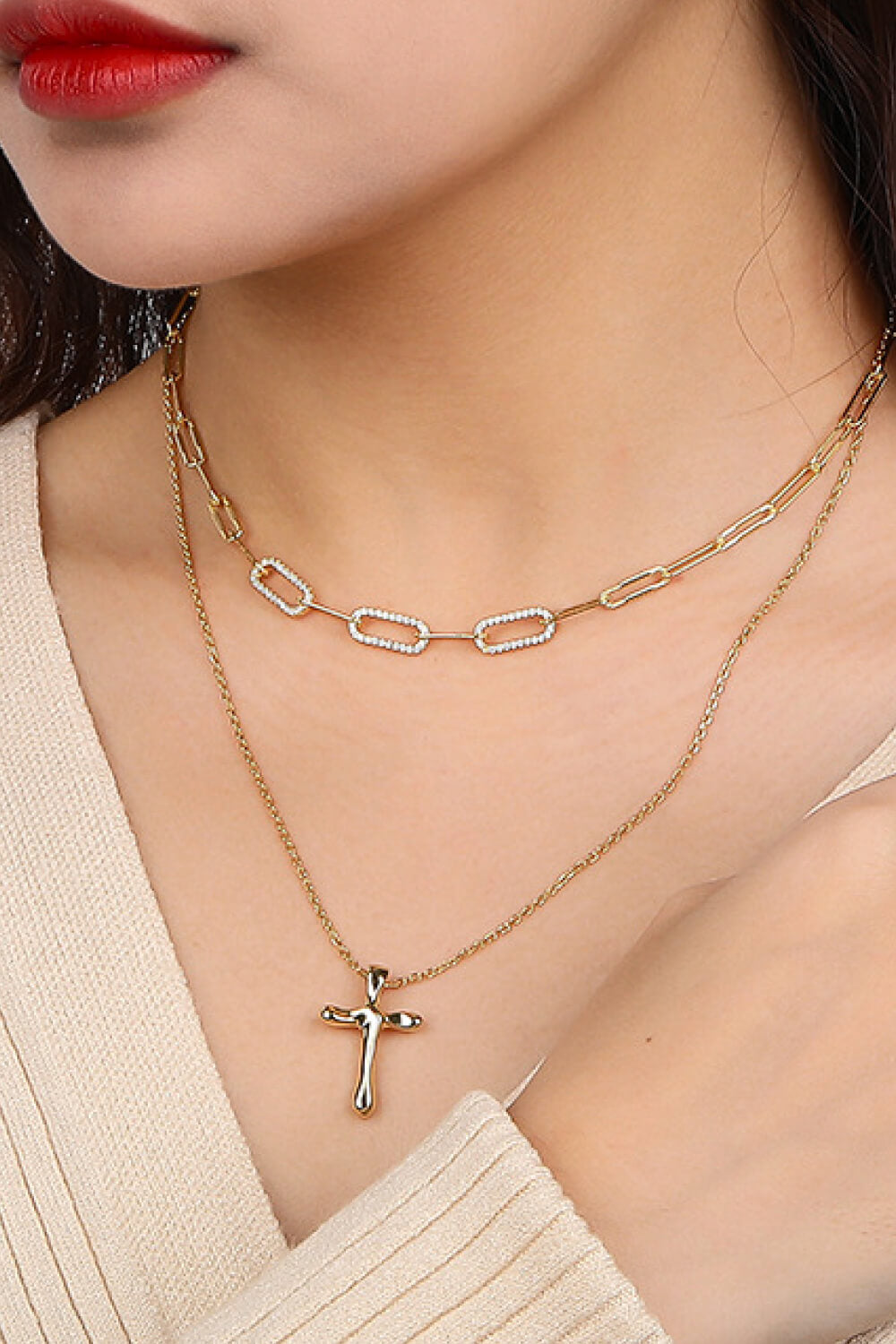 Cross Pendant Necklace