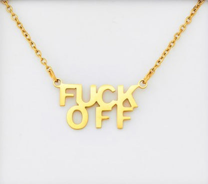 F#CK OFF Necklace